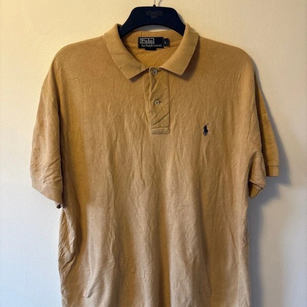 Polo Ralph Lauren Men's Tan Polo Shirt